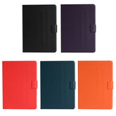 Funda de cuero con tapa horizontal de color puro con ranuras para tarjetas, soporte y función de suspensión/activación, para iPad mini 2024/mini 6, para iPad mini 6
